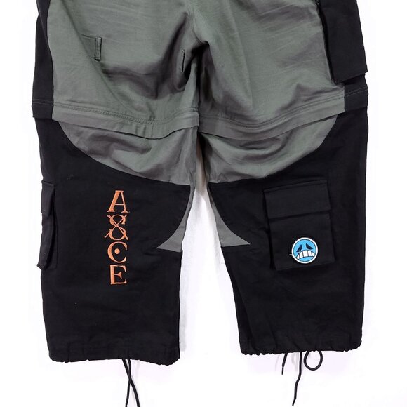 Golden Ant Convertible Cargo Size Large Anime One Piece Portgas D Ace Cosplay - Picture 10 of 16